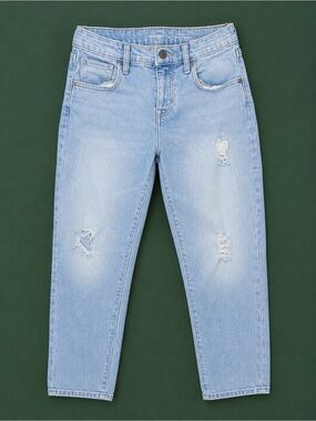 Old Navy Kids Size 14 O.G. Straight Distressed Jeans